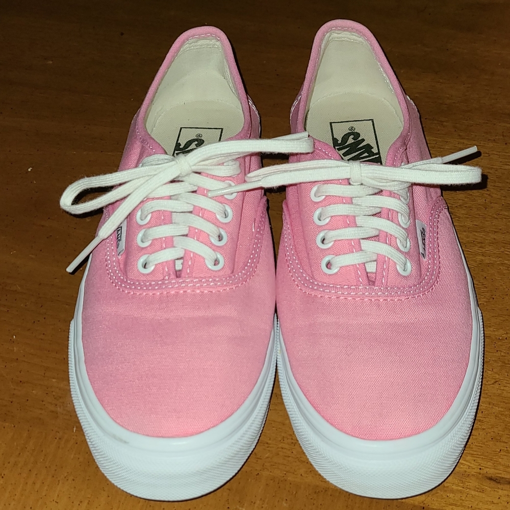 Vans Authentic Pro skate shoes pink unisex men 8.5 women's 10